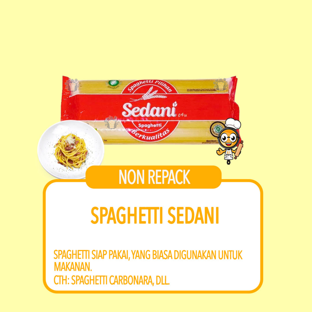 

[ADA PAKET HEMAT] SPAGHETTI SEDANI 1 KG - BELI PAKET LEBIH MURAH