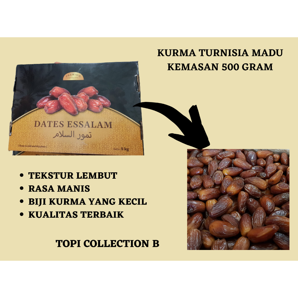 

KURMA MADU 500 GRAM