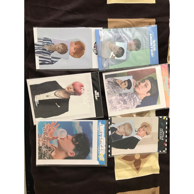 JENO NCT DREAM holo postcard standee we boom we go up etc
