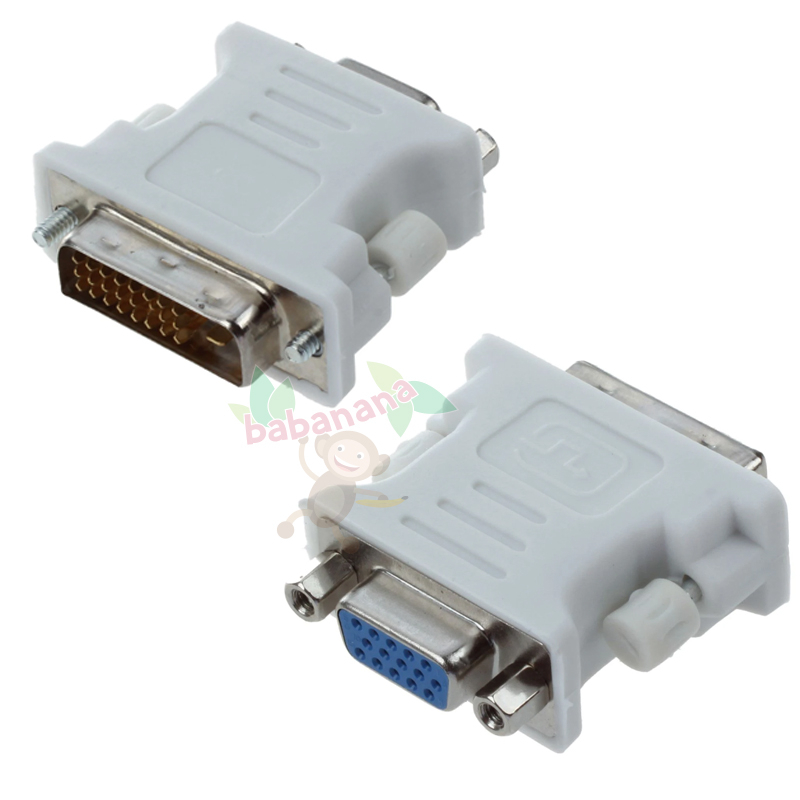DVI 24+1 to vga adapter converter led monitor projector tv 24 + 1