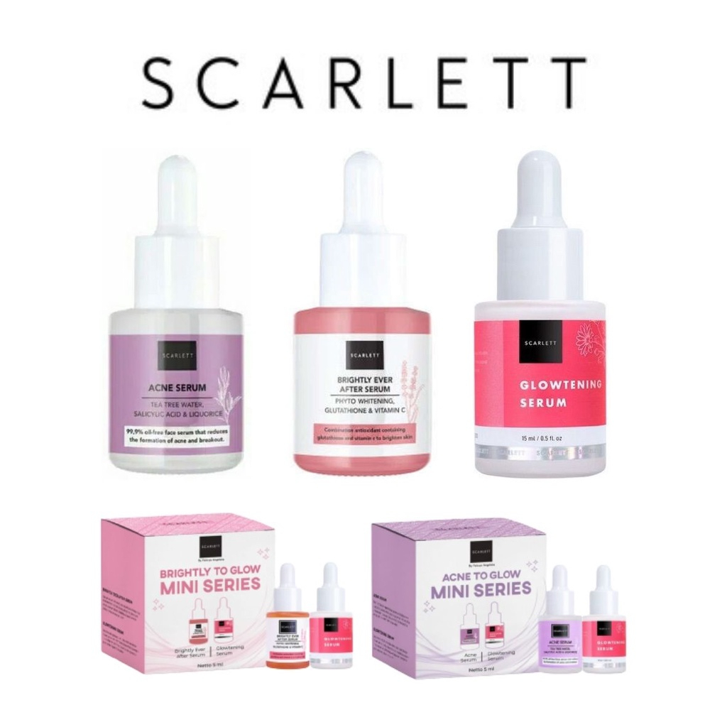 Scarlett Whitening Acne Serum / Brightening Serum / Glow Serum