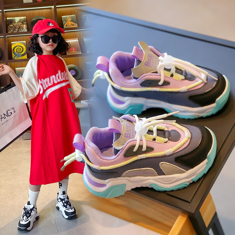 Sepatu Sneakers Anak Perempuan 0303740 Sepatu Import Model Terbaru Sepatu Sekolah Paud Tk