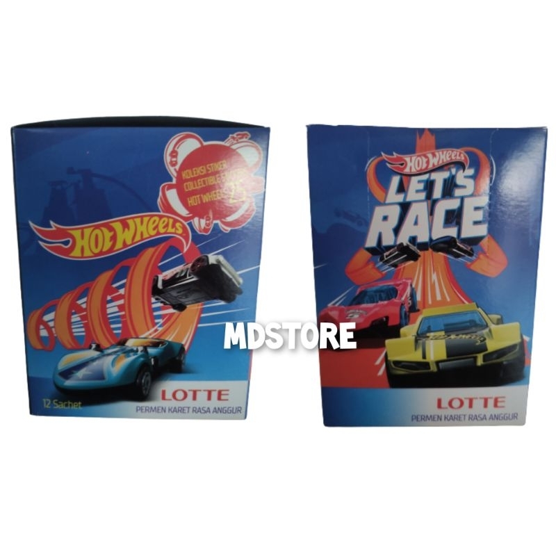 

Lotte Hotwheels Permen Karet 24g Isi (12pcsx6bok)