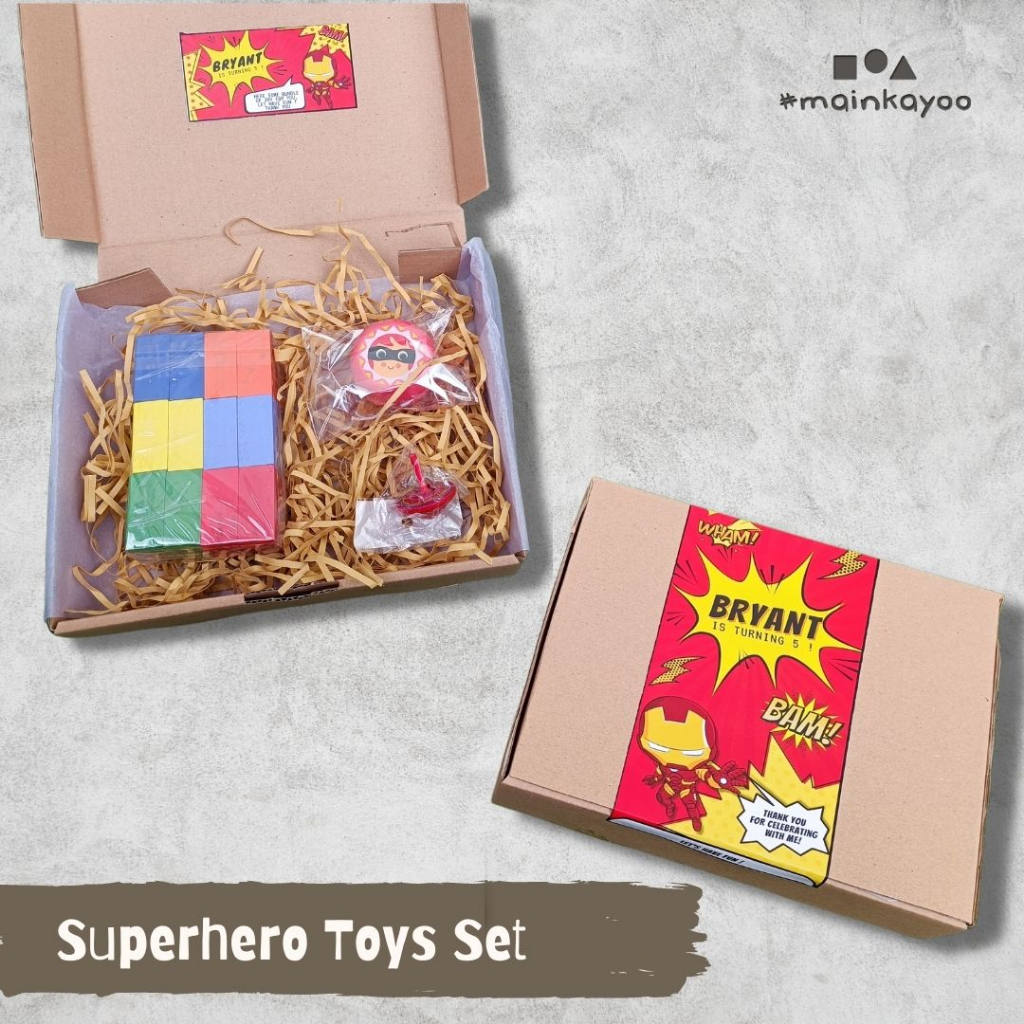 Kids Birthday Hampers Toys - Bingkisan souvenir mainan ulang tahun