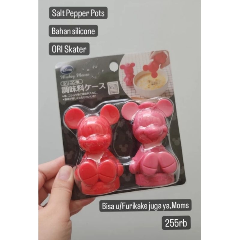 Mickey Minnie Salt Pepper Pots