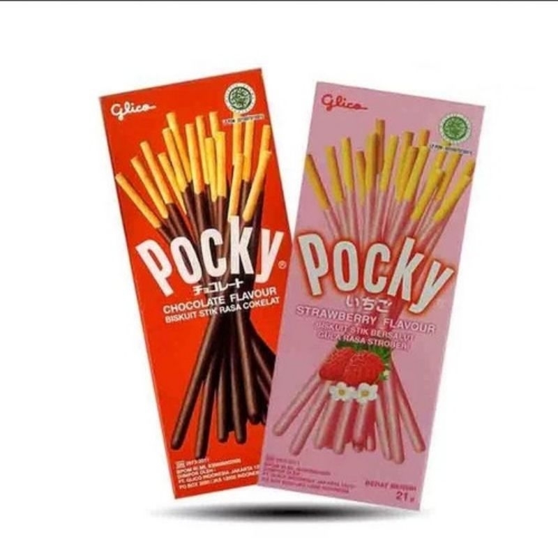 Pocky Wafer Stick - NETTO 22GR Poky Wafer Stick Poki Wafer Stick Pocky Coklat Pocky Strawberry Poky Coklat Poky Strawberry