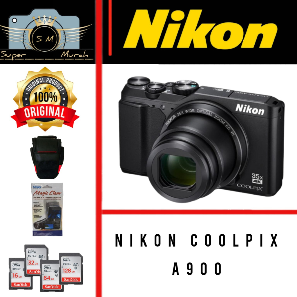 NIKON COOLPIX A900 WIFI 4K (RESMI ALTA)58