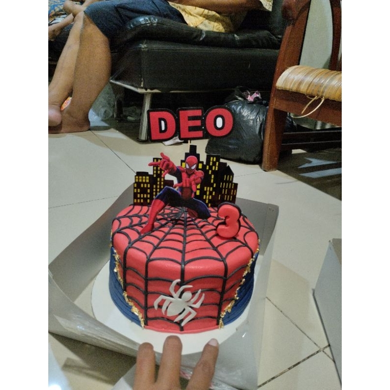 

Kue ulang tahun / cake spiderman