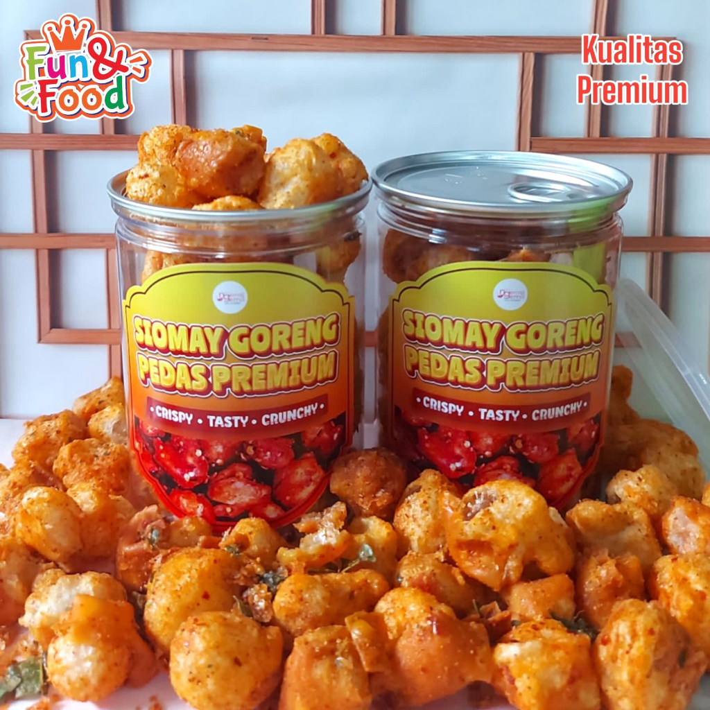 

Can Siomay Goreng Kering Pedas Daun Jeruk Kriuk Kualitas Premium