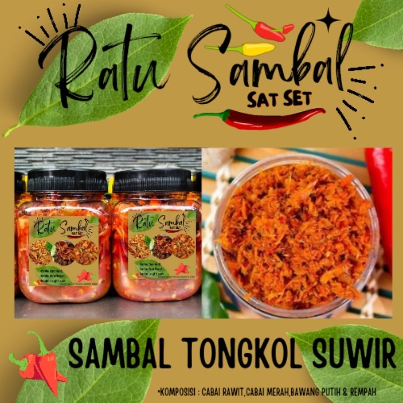 

SAMBAL TONGKOL SUWIR 20 GRAM (FRESH SETIAP HARI PRODUKSI)