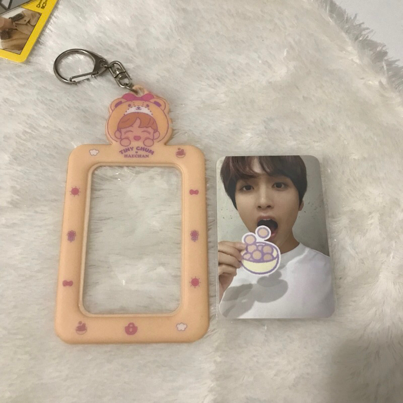 cahol sanrio haechan card holder pc holder
