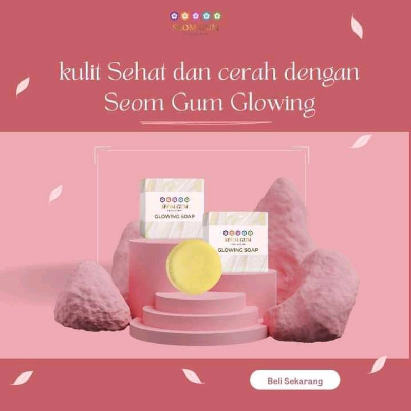 

seum gum glowing soap_sabun cuci muka pria wanita_sabun cuci muka termurah_sabun pembasmi jerawat