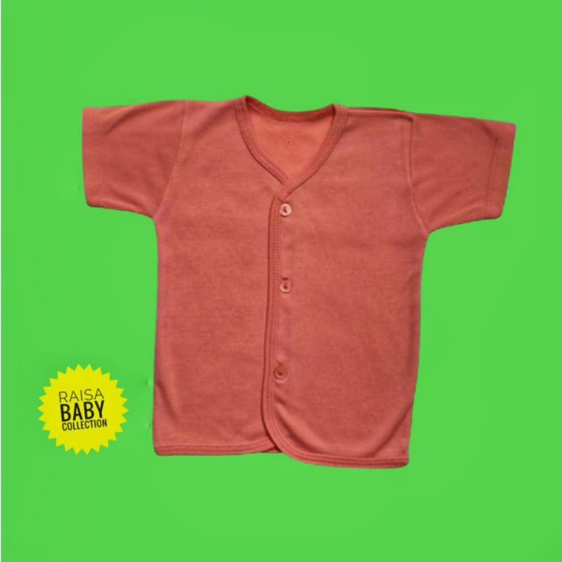 baju bayi tangan pendek full varian