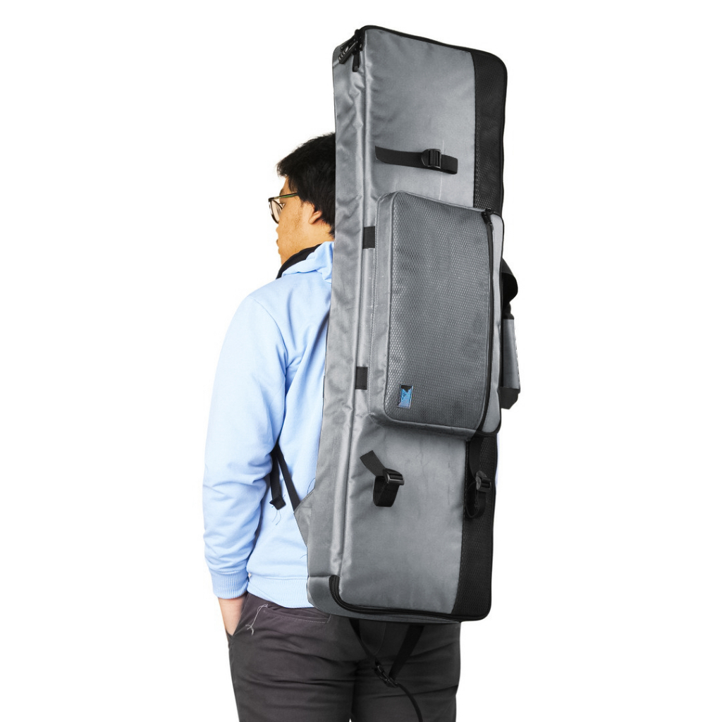 Zorc Official - Edelweiss | Tas Keyboard Casio CTS CTK CTX | Tas Piano Privia Grey