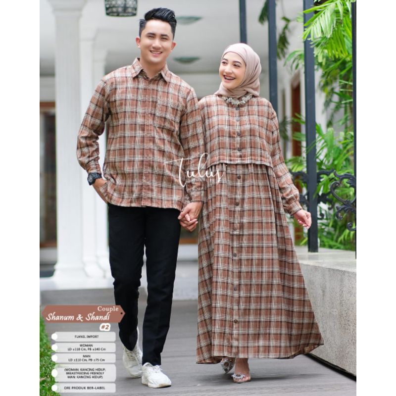 Baju Couple Candra dan Candrika Original by Tulus Signature / Baju Kondangan Couple / Baju Lebaran C