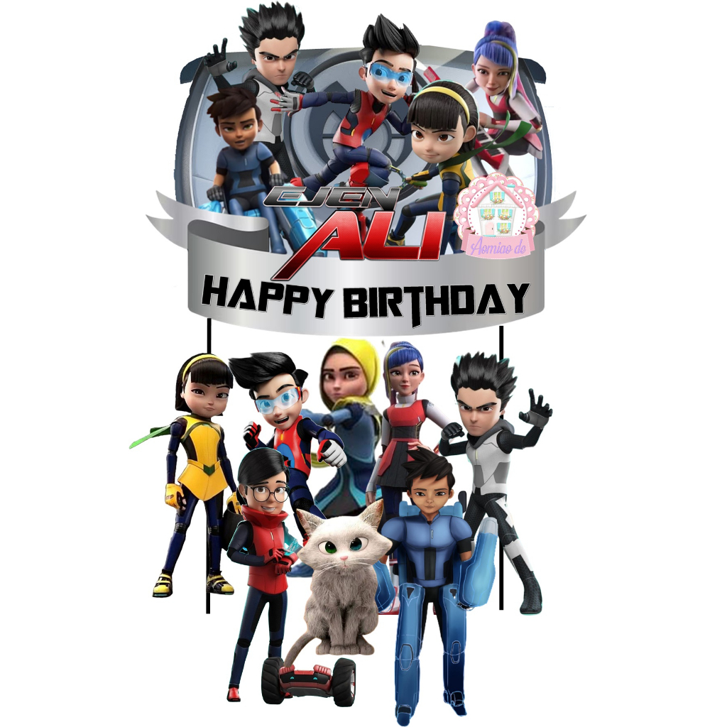 EJEN ALI CAKE TOPPER