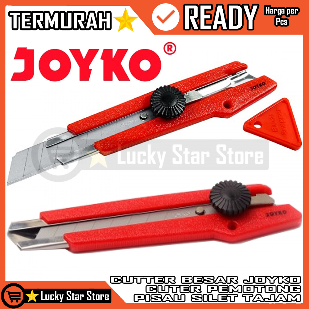 

Joyko Cutter L500 Potong Memotong Pisau Kater Besar Cater Cutters Menetak Mengelupas Kabel Cable Cabel Kertas Mesin Kuter Jumbo Plastik Pelastik Gunting Piso Model Geser Tajem Tajam Blade Karter Carter Curter