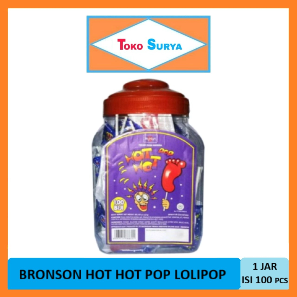 

Hot Hot Pop Toples Isi 100 Permen Kaki Bronson