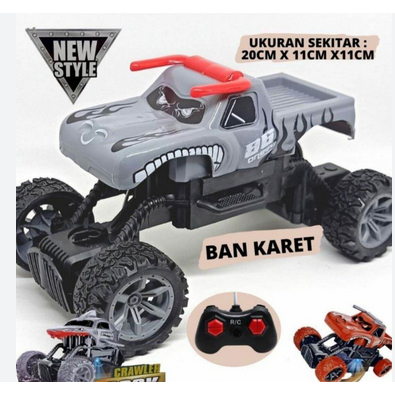Mainan Mobil Remot Jip Besar Anak Laki Model Banteng / Rc Jeep Ofroad / Mobil Mobilan Jip Remot
