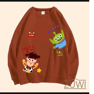 SWEATER LETS PLAY WOODY TERBARU