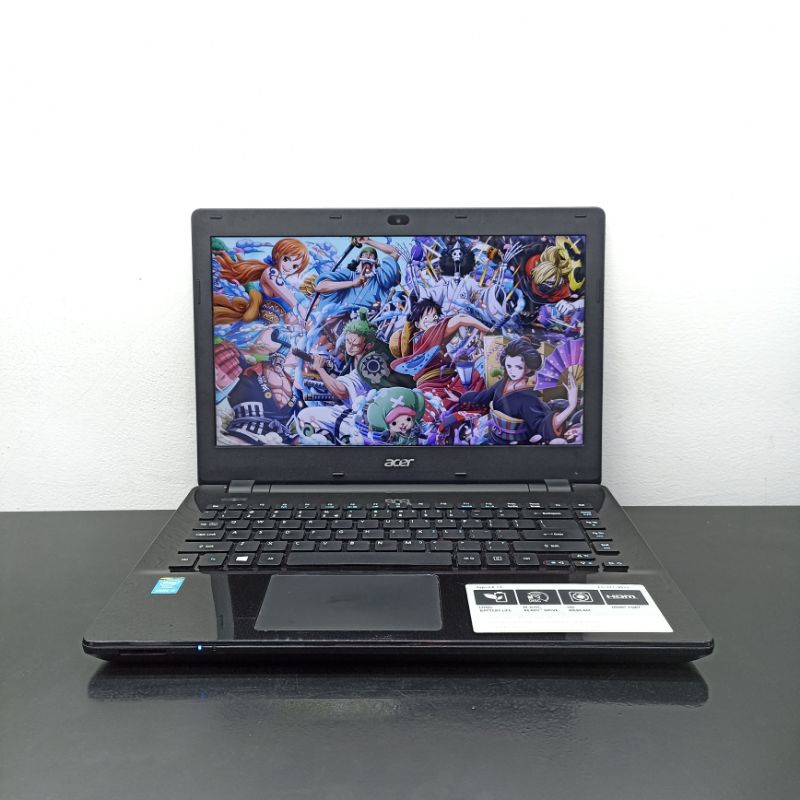 LAPTOP ACER ASPIRE E 14 INTEL CORE I3-4005U 4GB SSD 120GB + HDD 500GB