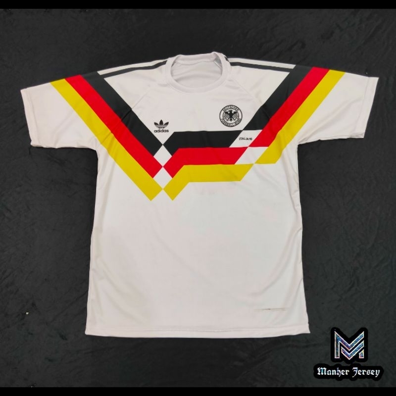 Jersey Jerman 1990 Full Printing Custom