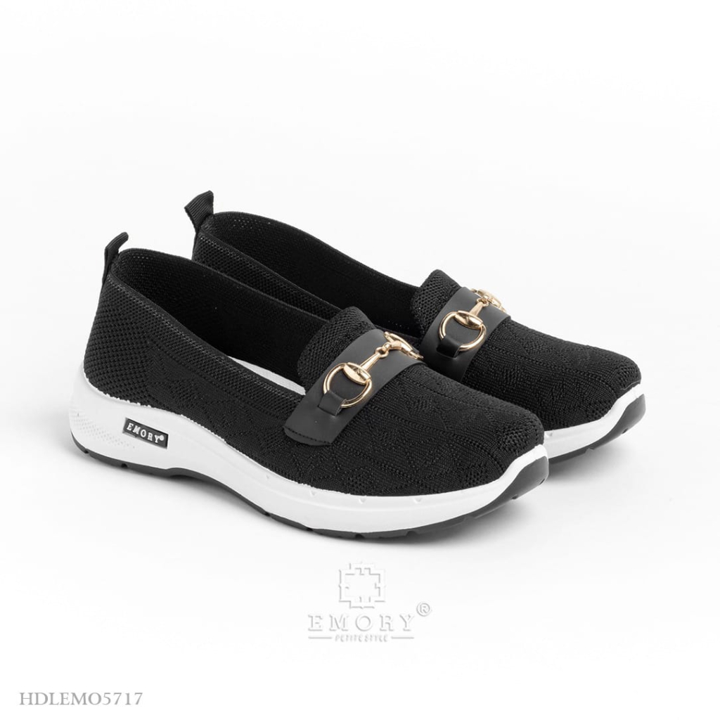 SEPATU WANITA EMORYSTYLE  Flexknit Flats SLIP ON HDLEMO 5717 MB