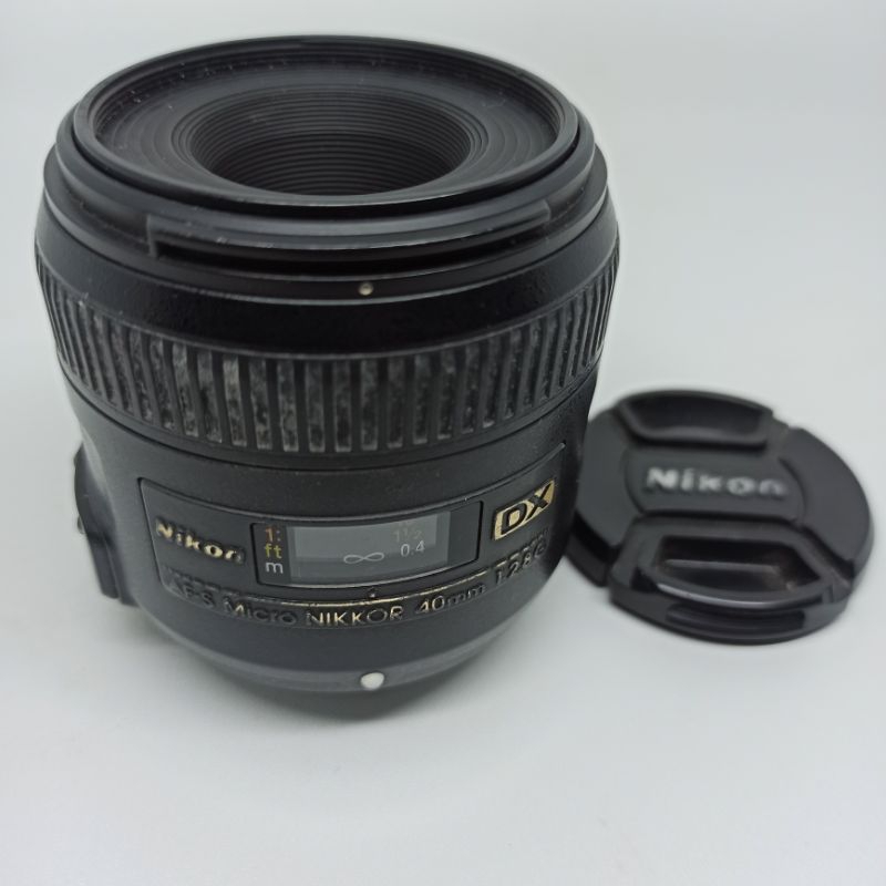 Lensa Nikon Afs micro 40mm f 2.8 G DX