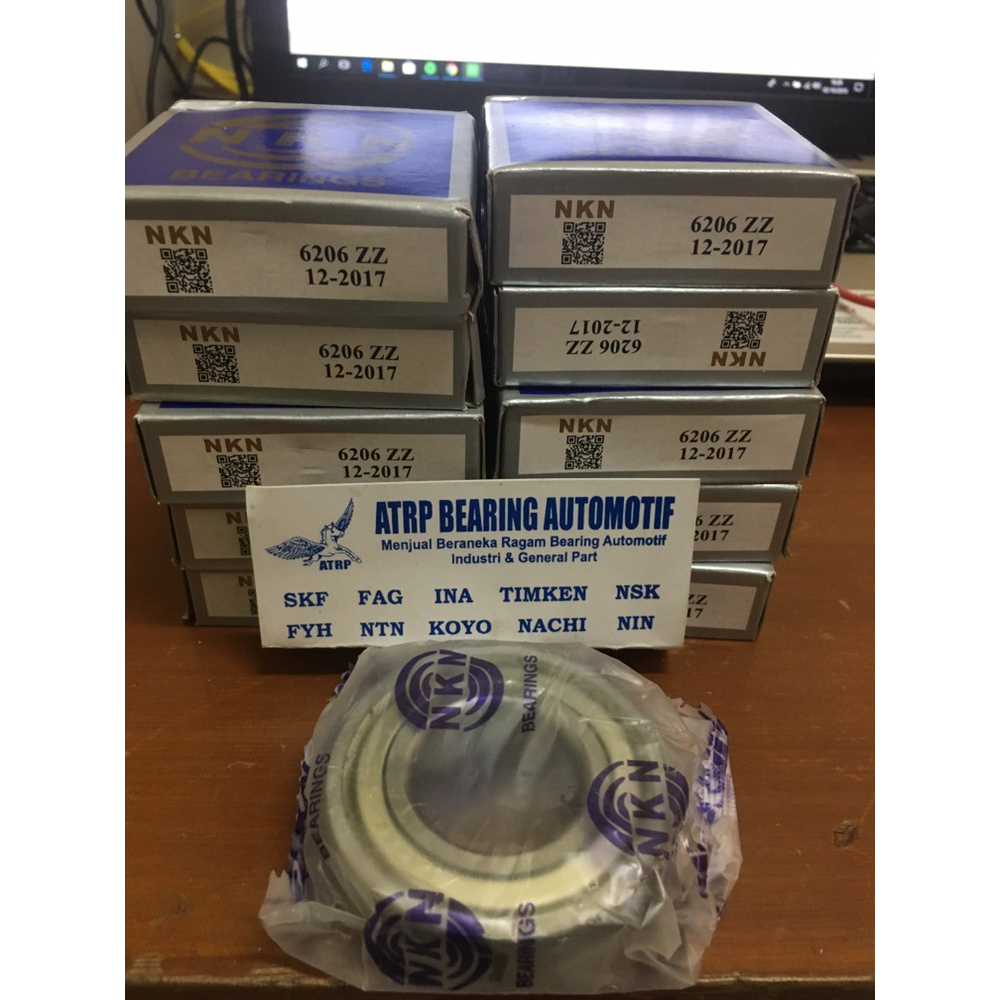 BALL BEARING 6206 ZZ NKN