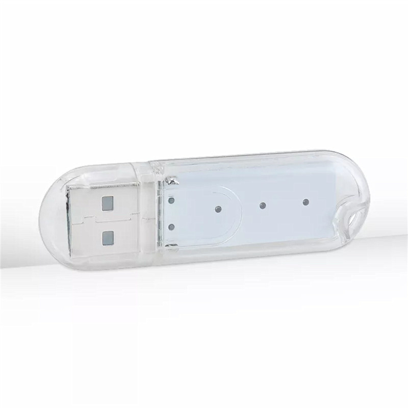 Lampu Baca Mini 3 LED USB Portable SMD5730 0.6W 5V - ASM5730 - White