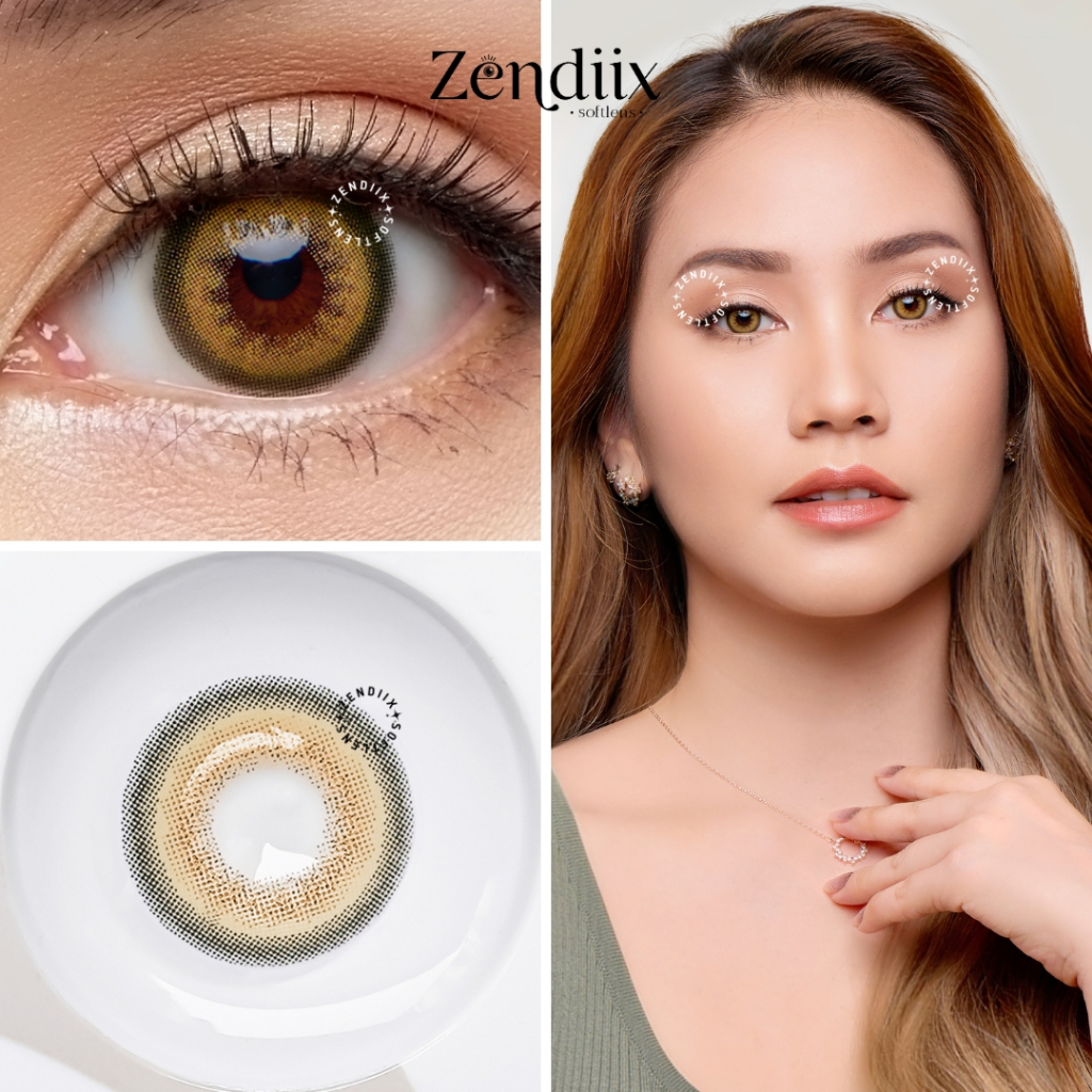 Softlens I-DOL MADE Warna SKIN BEIGE 14.5mm Normal Minus