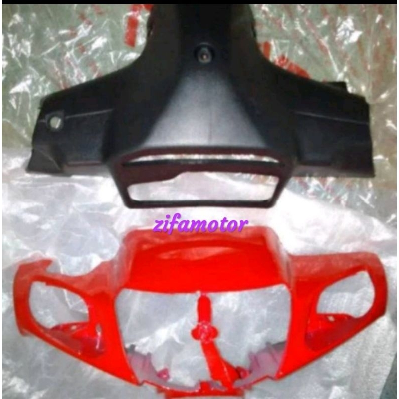 set batok depan belakang yamaha fizr warna merah faforit anda bisa rekues warna totok depan belakang