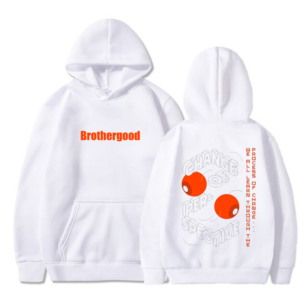 Brothergood Hoodie Jumper Font Estetick Edition Bahan Katun Fleece Size M L XL XXL