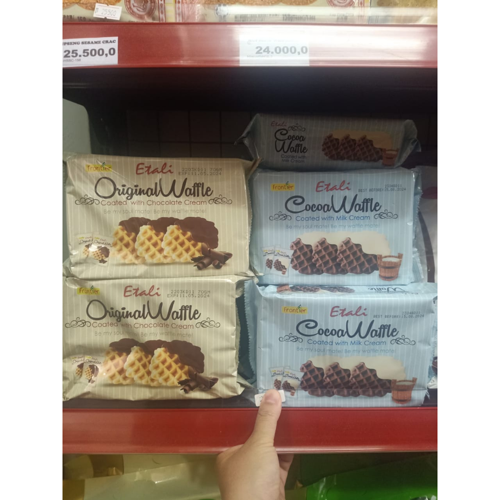 

halal etali original waffle and coca waffle