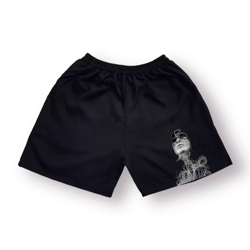 JEFFORD Boxer Pria Sablon DTF 02 | Boxer Pria Wanita | Boxer Pantai | Celana Boxer | Celana Dalam-Tangled