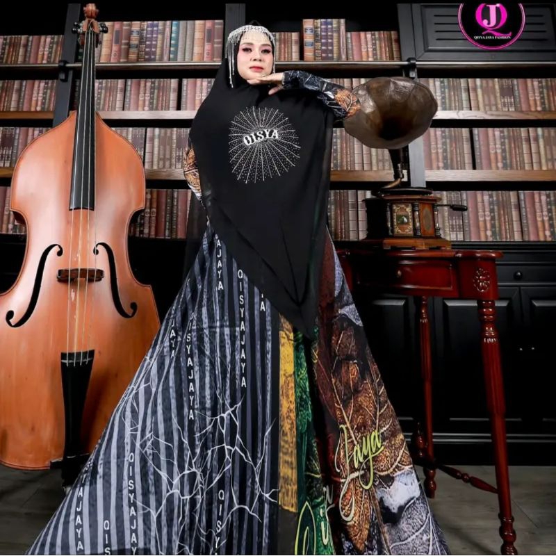 Ready ALMEERA  Syar'i original by Qisyajaya terbaru gamis syar'i lebaran umroh haji ootd viral