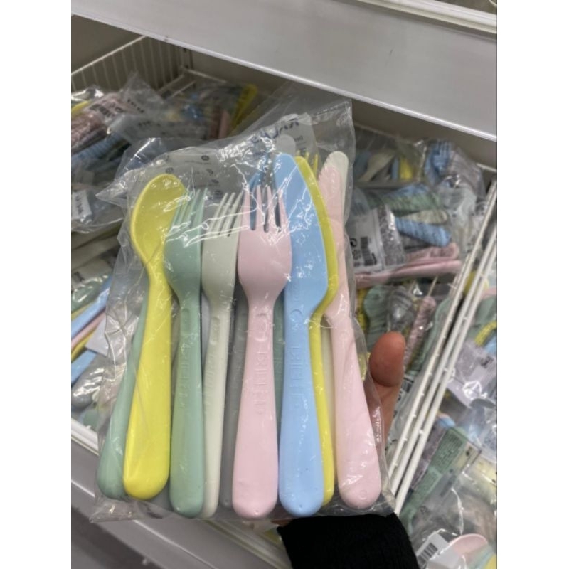 IKEA EAT SET / IKEA SENDOK GARPU PISAU 3IN1