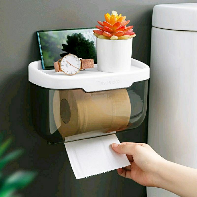 Kotak Tisu Tissue Storage Toilet Paper Box Dispenser