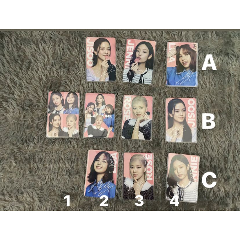 [OFFICIAL] Oreo Blackpink PHOTOCARD // Blackpink Mise En Scene Photostrip Jisoo