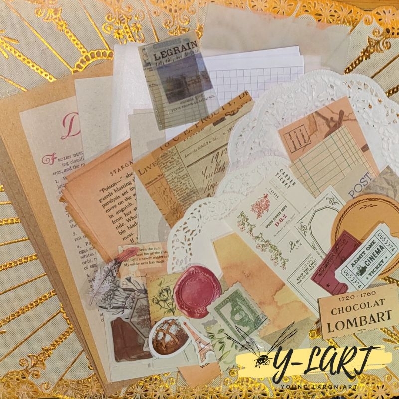 

Y-Lart Jurnal Kit 70pcs - Vintage Set