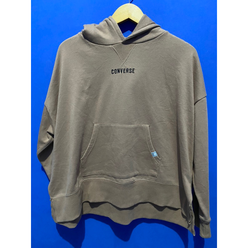 CONVERSE embroidered pullover hoodie women 100% original (Used)