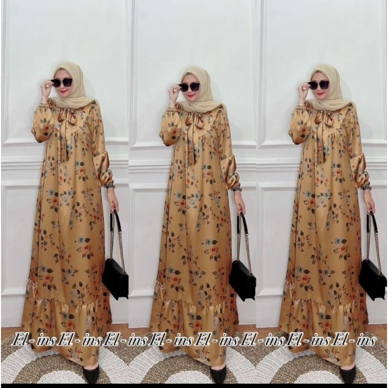 sakeena dres // gamis terbaru