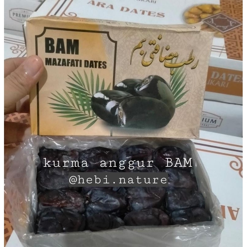 

Kurma Anggur Bam 500 gram