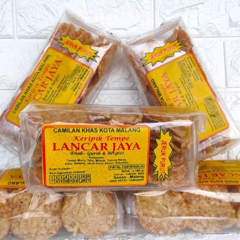 

Kripik Tempe Lancar Jaya Malang