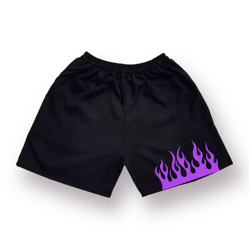 JEFFORD Boxer Pria Sablon DTF 02 | Boxer Pria Wanita | Boxer Pantai | Celana Boxer | Celana Dalam-Fire 2