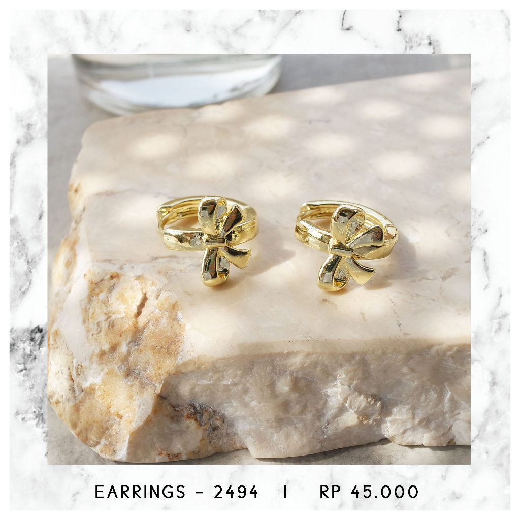 ANTING HOOPS BUNGA - 2494