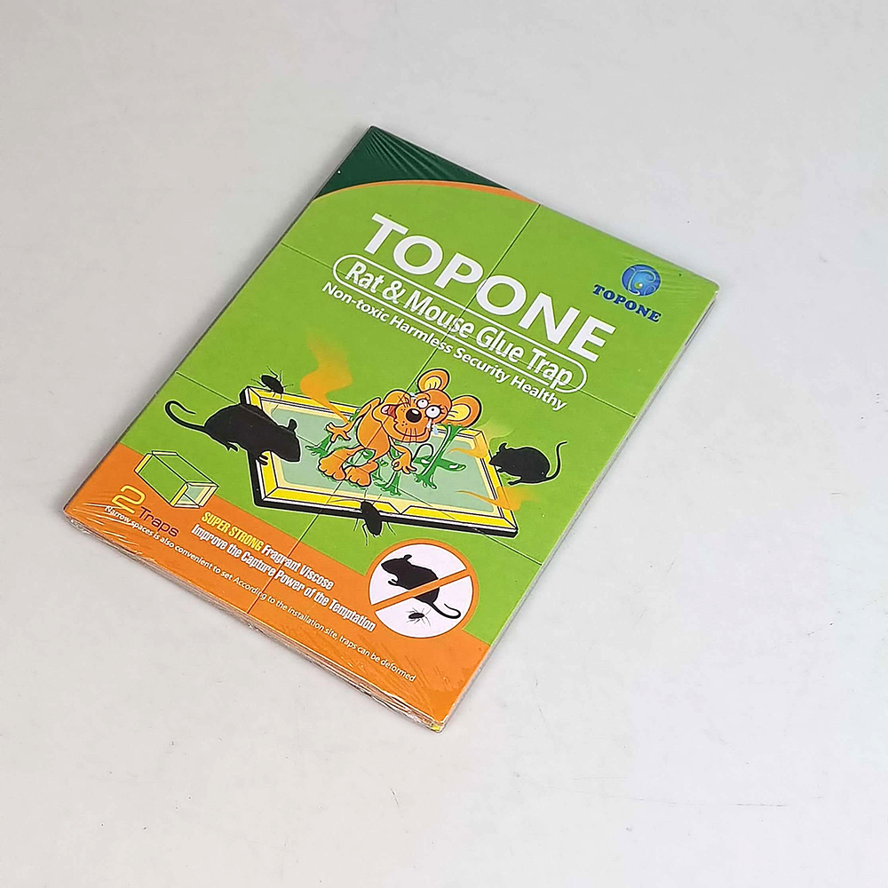 TOPONE Lem Tikus Papan Strong Adhesive Enlarged Thickened Mouse - TRG-9 - Green