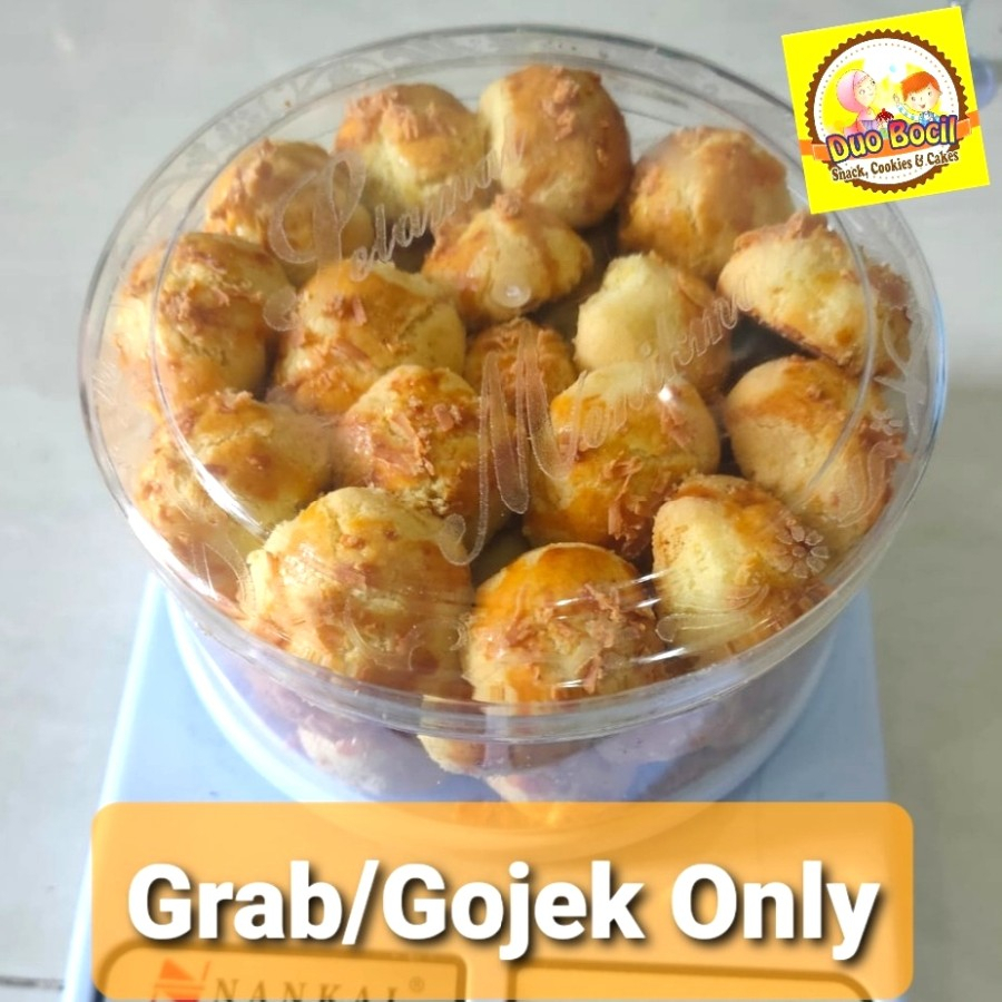 

Kue Nastar Nanas Spesial Toples 500 Gram - Duo Bocil Snack