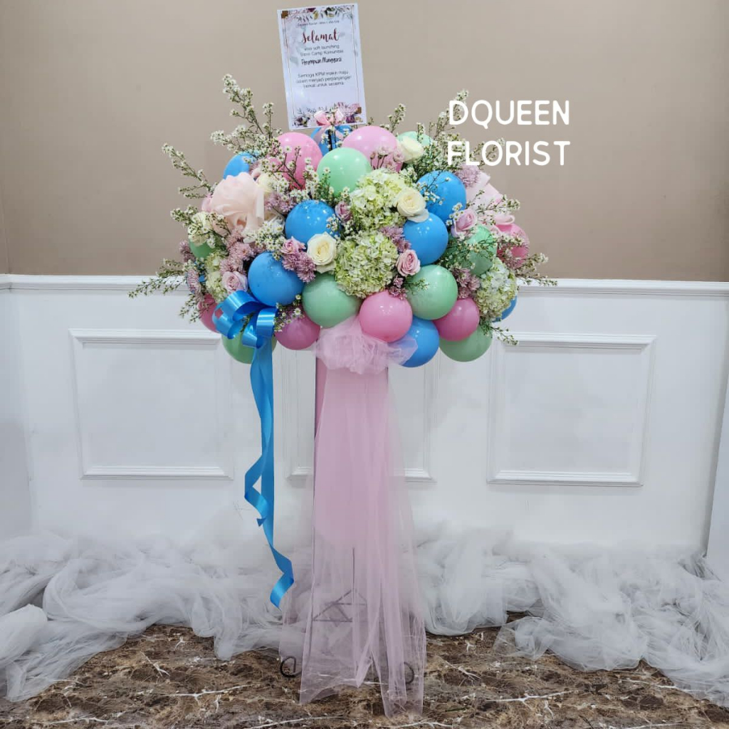 Dqueen Florist - Standing Flower Karangan Bunga Grand Opening Ucapan Sukses Dekorasi Ruangan