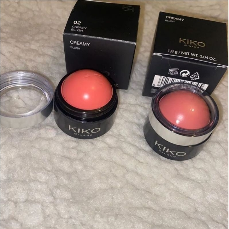 kiko milano creamy blush
